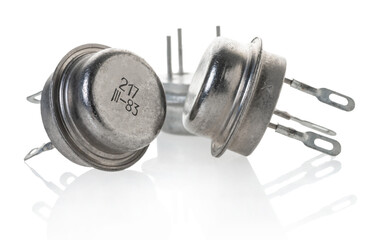 radio component diode closeup