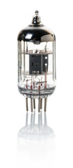 radio component lamp closeup