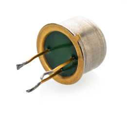 radio component diode closeup