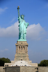 Obraz premium New York, Liberty Island, Statue of Liberty, New York, USA