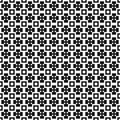 Fototapeta premium Abstract Cross Pattern Dots Logo generative computational art illustration