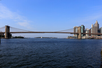 Brooklyn-Bridge, Manhattan, New York City, New York, USA