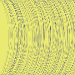 Fototapeta premium Isolated pattern featuring a network of randomly arranged soft bent stripes in contrast color with background