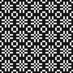 Abstract Cross Pattern Dots Logo generative computational art illustration