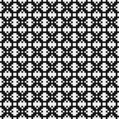 Abstract Cross Pattern Dots Logo generative computational art illustration