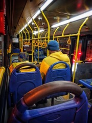 passenger in the bus