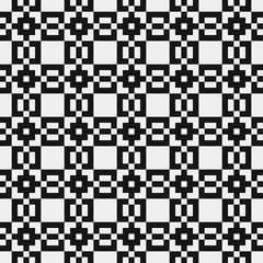 Abstract Cross Pattern Dots Logo generative computational art illustration