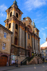 Fototapeta na wymiar Przemyśl - kościół pw. św. Marii Magdaleny i klasztor franciszkanów