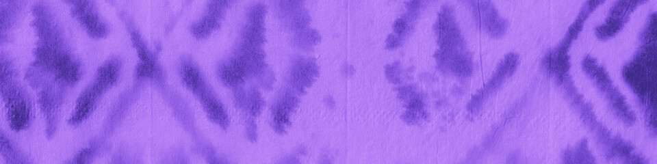 Purple Lilac Ikat Pattern. Dyed Background. Water 