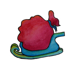 Christmas rainbow bag with colored gifts