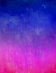 Fototapeta na wymiar purple background sponged with old worn faded 