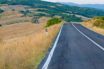 Strada in Val D'Orcia 1