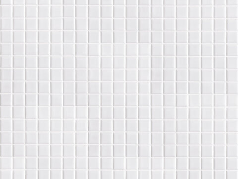 white geometric little tile square shape seamless pattern for bathroom. simple modern tiny bright light tile mosaic wallpaper decoration for kitchen or top counter interior design or architecture