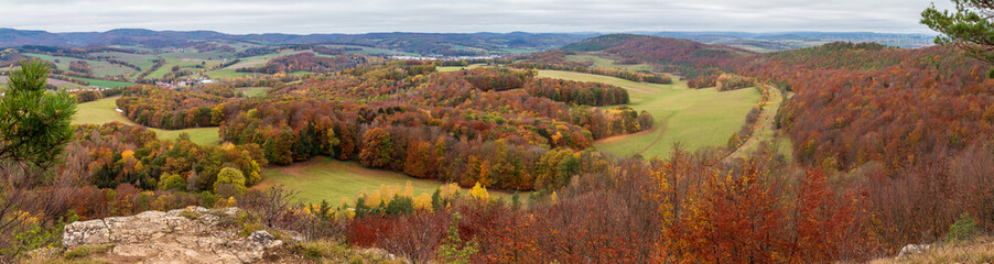Blick von den Hörselbergen