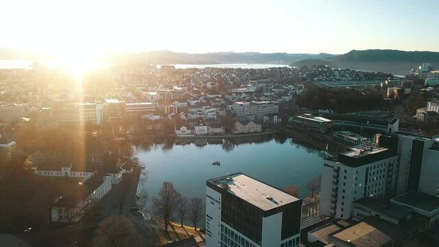 Breiavatnet, Stavanger - Aerial