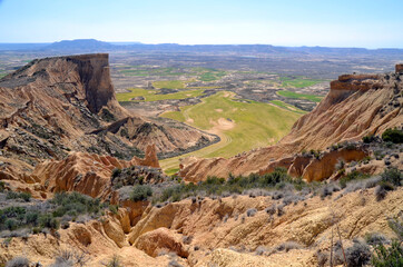 Las Bardenas Reales, Natural Reserve and Biosphere Reserve, Navarra, Spain