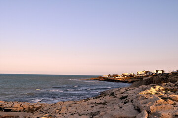 Fototapeta na wymiar Tunez costa de pueblo pesquero