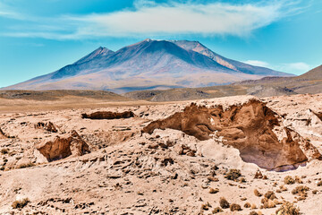 Laguna colorada in Bolivia, Amazing landscape