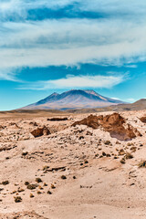 Laguna colorada in Bolivia, Amazing landscape