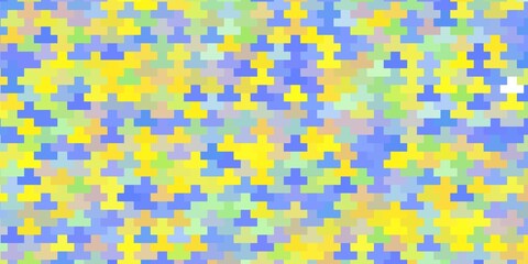 Light Multicolor vector layout with lines, rectangles.