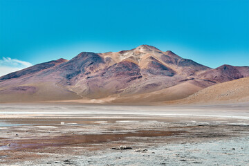 Laguna colorada in Bolivia, Amazing landscape