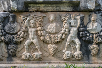 Ruins of the ancient city of aphrodisias , Aydin, Turkey