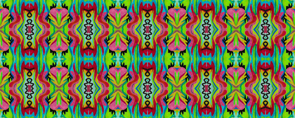 Marrakesh Tile. Italian Textile. Islam Border. 