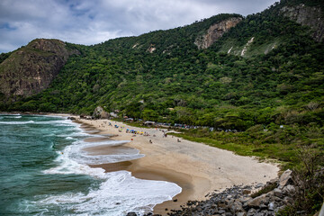 river in the mountains