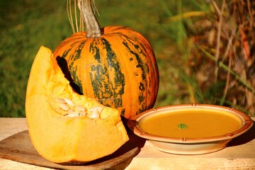 kürbissuppe