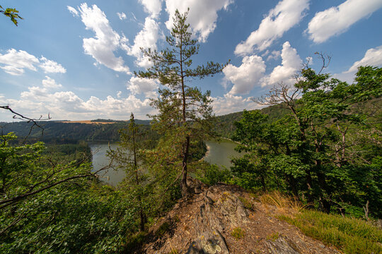 Die Saale im Th&uuml;ringer Wald