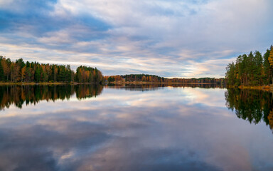 Autumn sunset