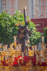 cristo de la Salud de la hermandad de la candelaria, semana santa de Sevilla