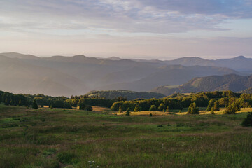 Landscape in Slovakia countryside