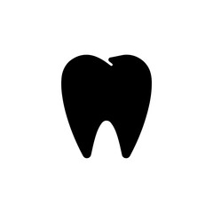  icon of the tooth. vector illustration