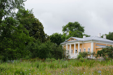 View of the Zatsepins' house-museum in the town of Tutaev Yaroslavl region Russia