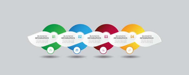 Business Infographics banner design