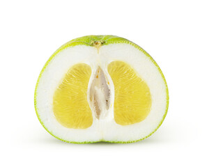 aromatic and juicy sweet citrus variety on a white background
