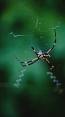 spider on a web