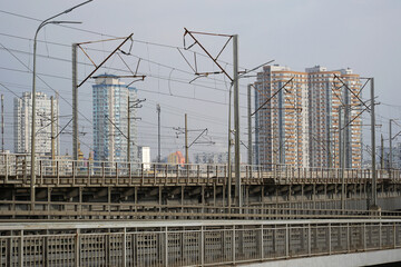 Automobile-Railway bridge