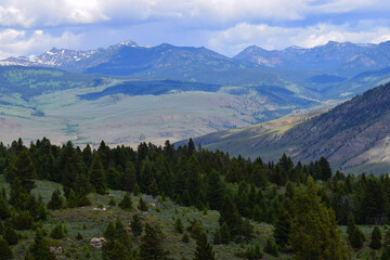 Fototapeta na wymiar Wyoming Landscape.