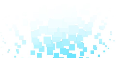 Light BLUE vector texture in rectangular style.