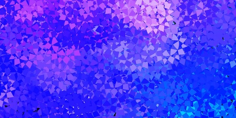Light purple vector texture with random triangles.