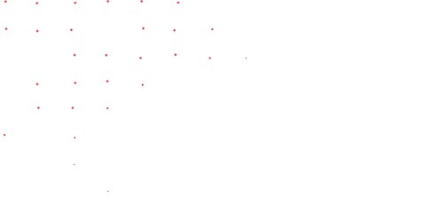 Light Orange vector template with abstract forms.