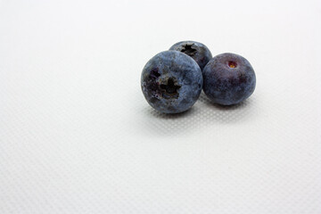 blueberries isolated