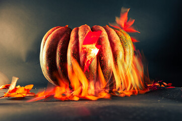 Dynia i strajk kobiet w halolween