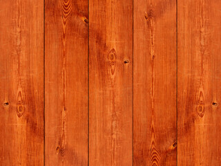 Vintage background orange wooden planks board texture.