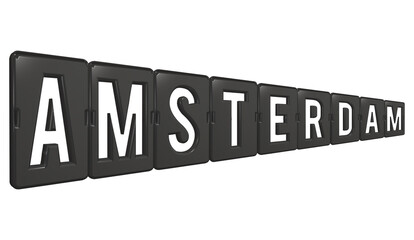 amsterdam 3D aeroport