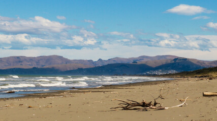 Chrischurch, New Zealand. 31st Oct 2020. Relaxing Saturday at Spencer Beach Holiday Park.