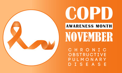 COPD Awareness Month Banner Design