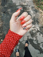 hands of a person